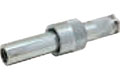 8 Ampere (A) Conductor Current Rating Miniature Bakeable Safe High Voltage (BSHV) Coaxial Plug (7604-01-A)