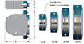 1.7 Inch (in) Dimension A Sub D Type Multi-Pin/Instrumentation Plug (18076-01-A) - 2