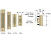 1.3 Inch (in) Dimension A Sub D Type Multi-Pin/Instrumentation Plug (16810-01-A)