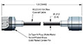 5 Ampere (A) Conductor Current Rating Coaxial Air Side Cable (21619-01-A) - 2